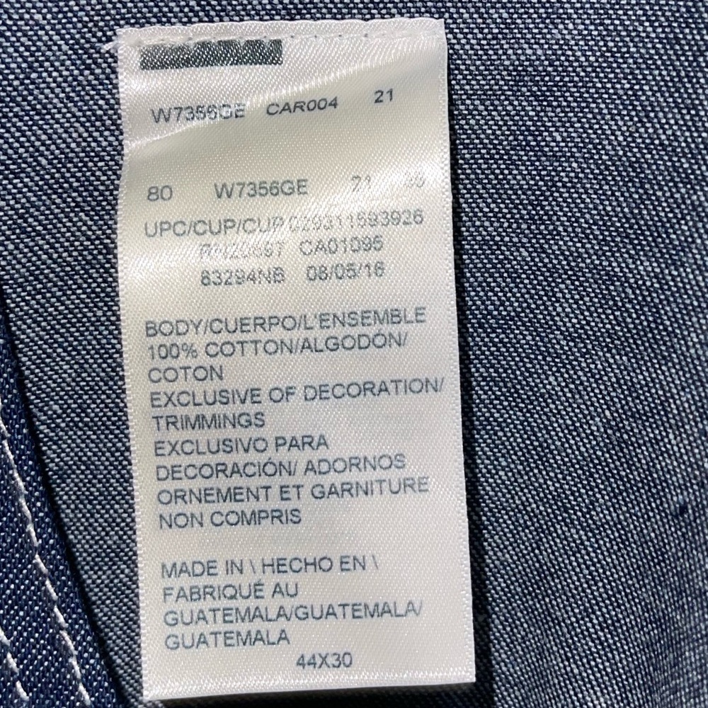 Vintage Dickies Men Big and Tall Overalls Denim Jumpsuit 44x30 - Picture 4 of 13